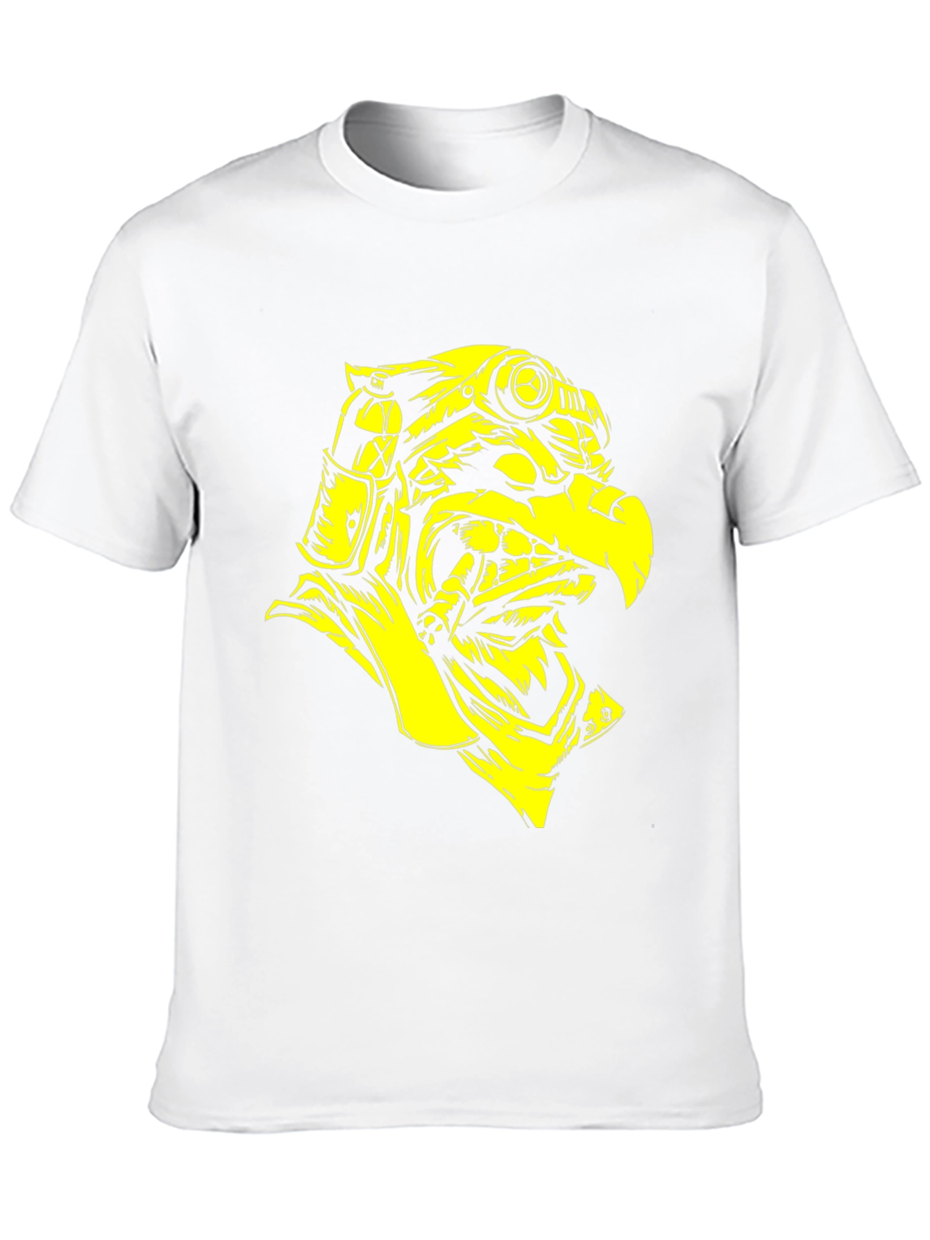 Steampunk Eagle Graphic Tee - Black