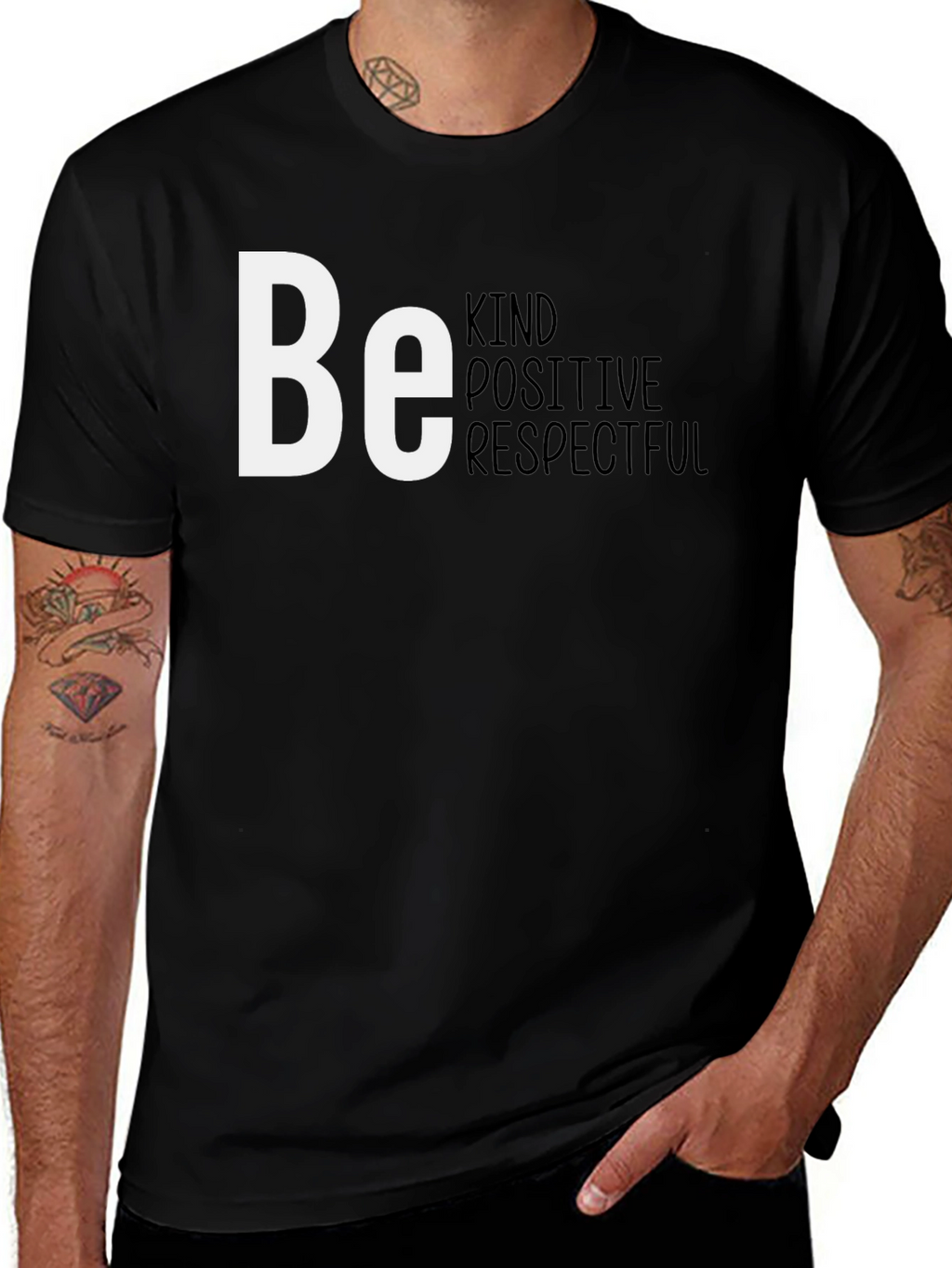 Be Kind Positive Respectful T-Shirt
