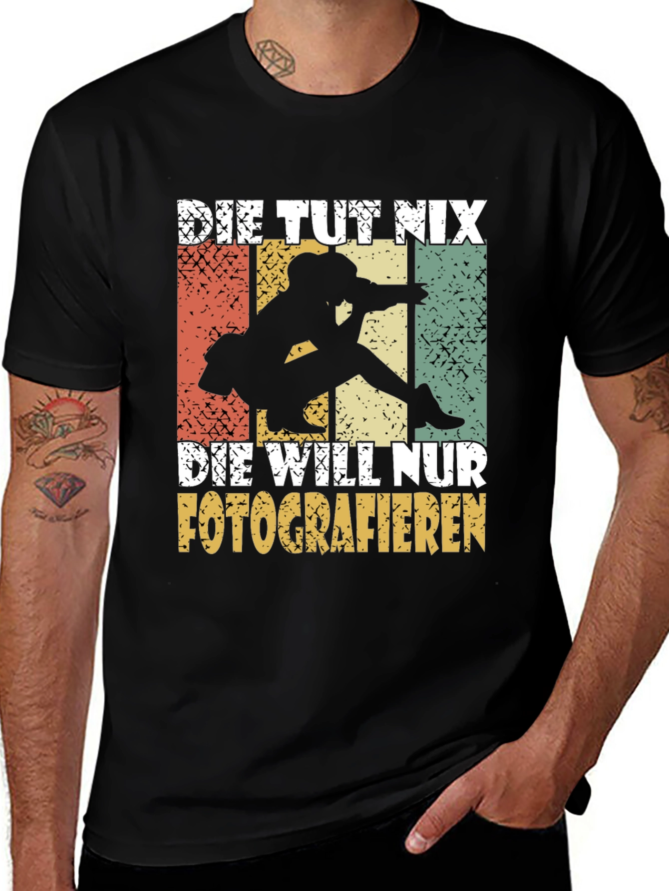 Die Tut Nix Photographer T-Shirt