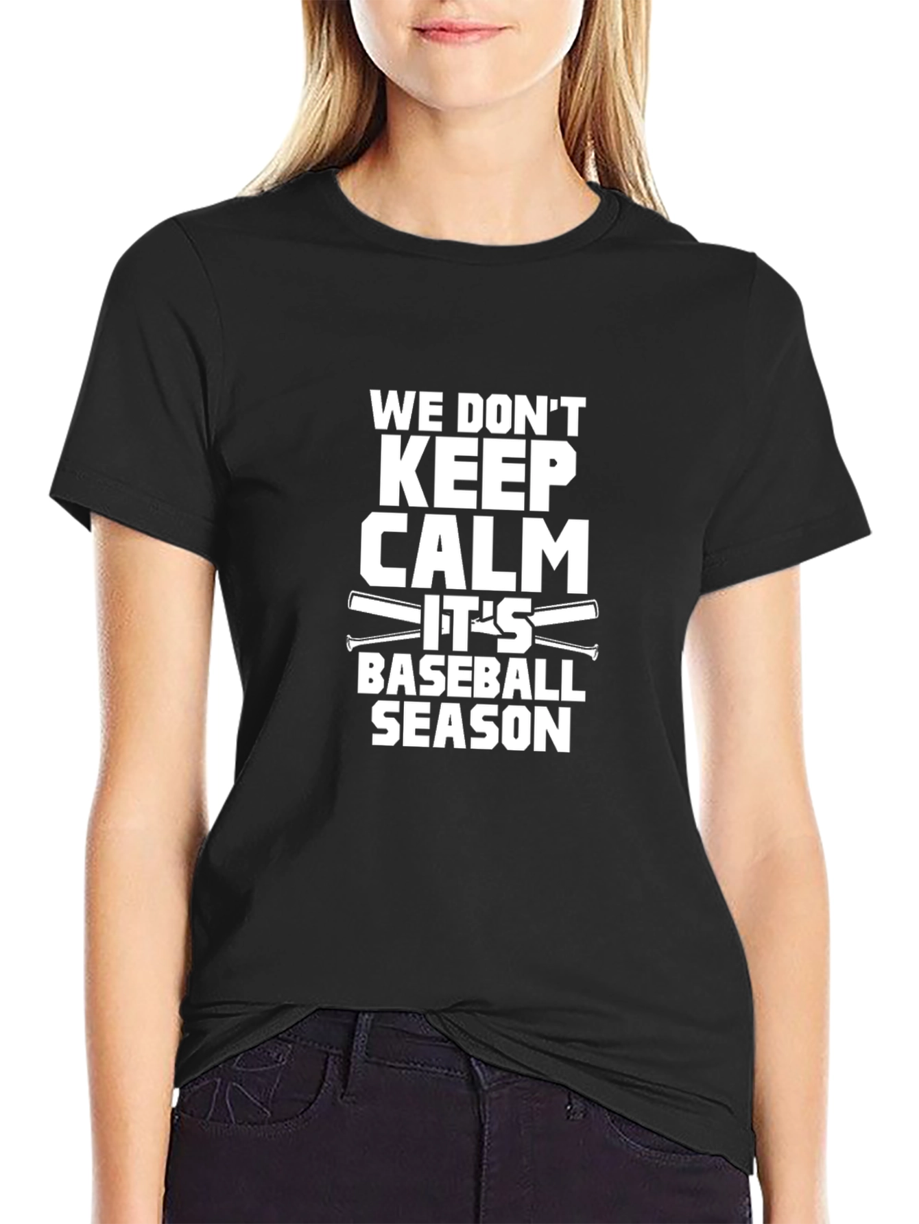 Baseball Season Graphic Tee - We Dont Keep Calm