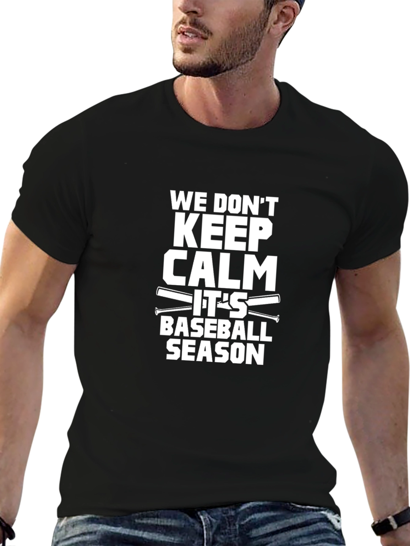Baseball Season Graphic Tee - We Dont Keep Calm