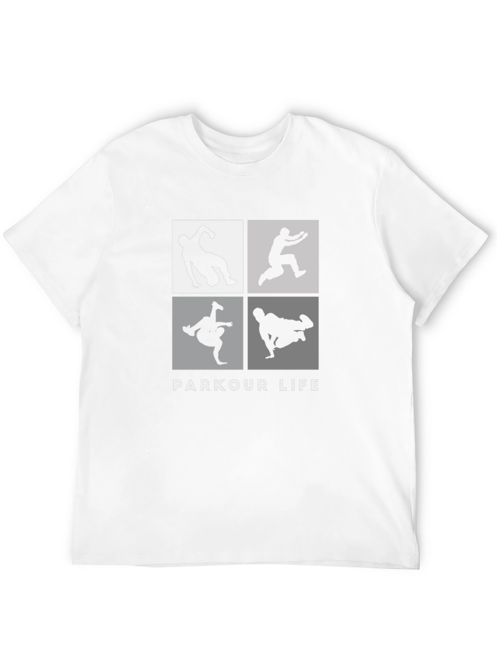 Parkour Life Black Graphic Tee