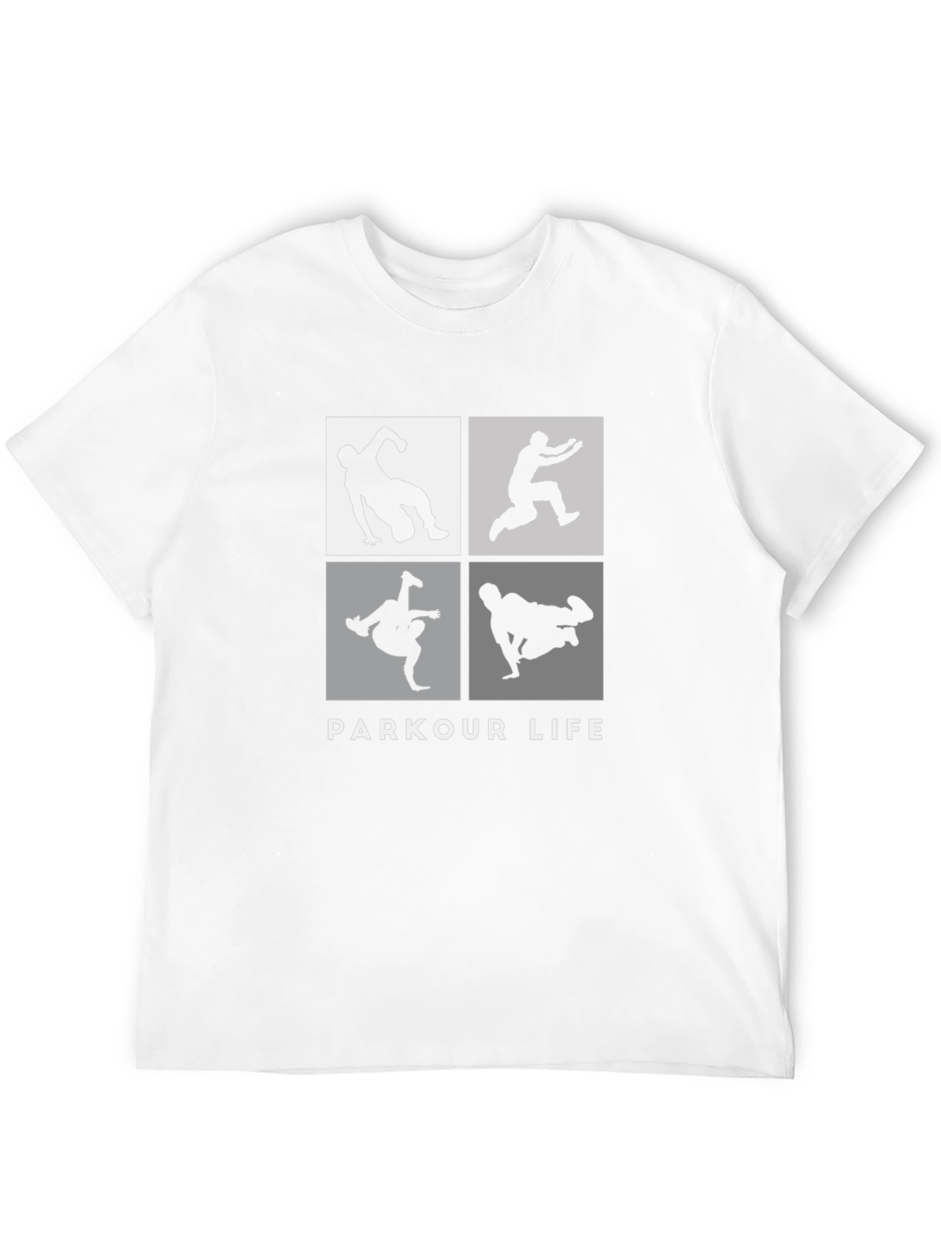 Parkour Life Black Graphic Tee