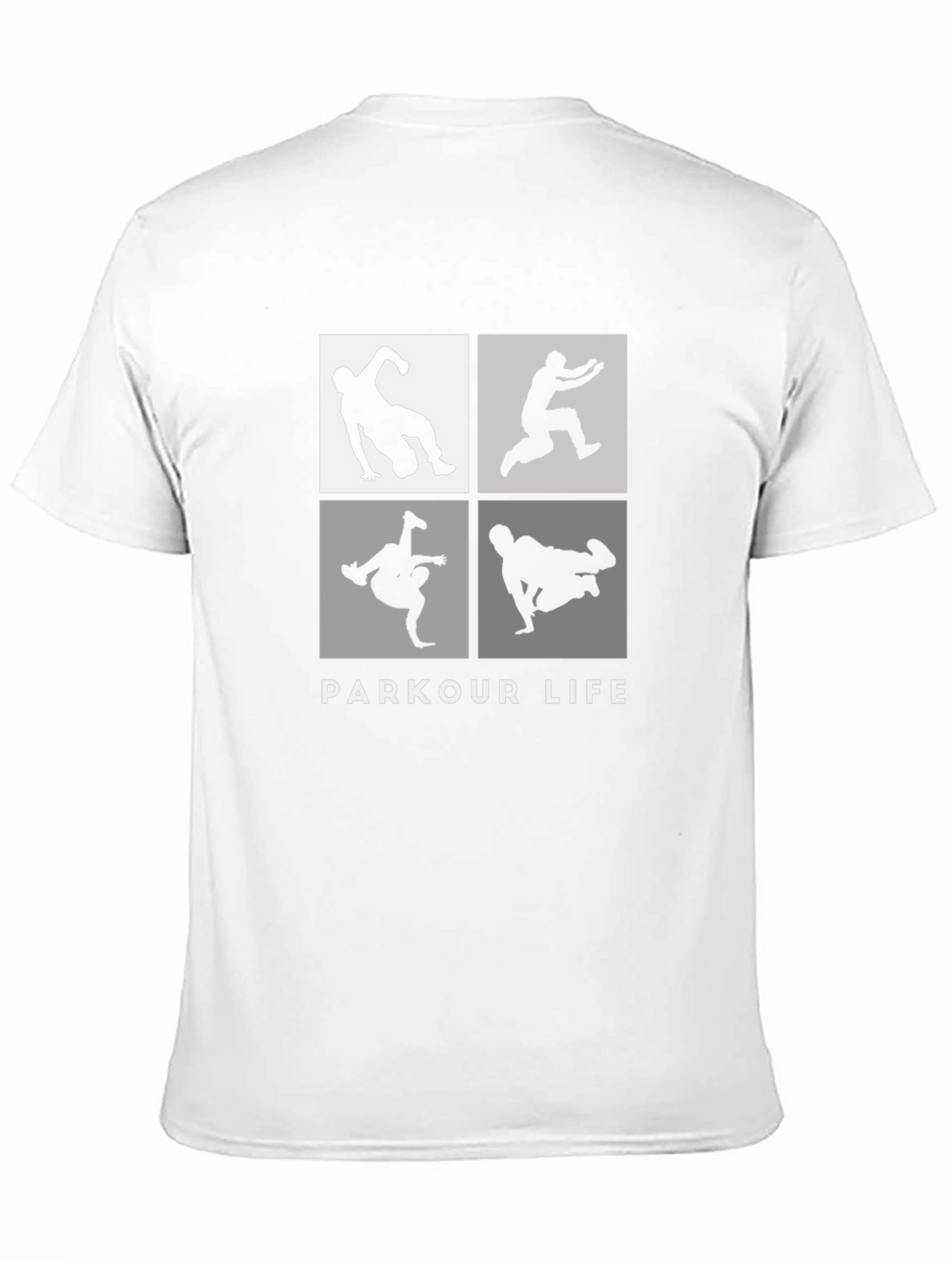 Parkour Life Black Graphic Tee