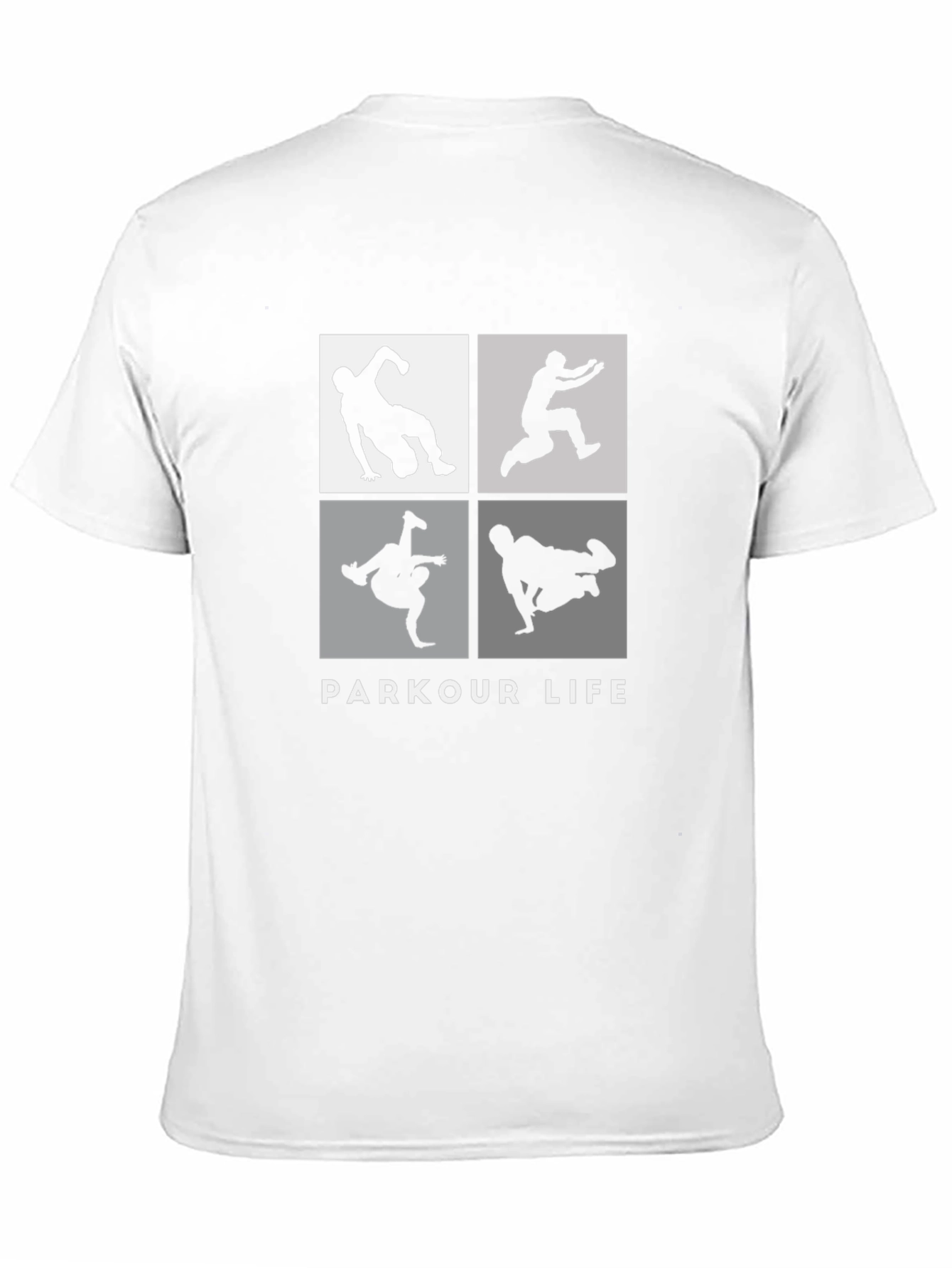 Parkour Life Black Graphic Tee