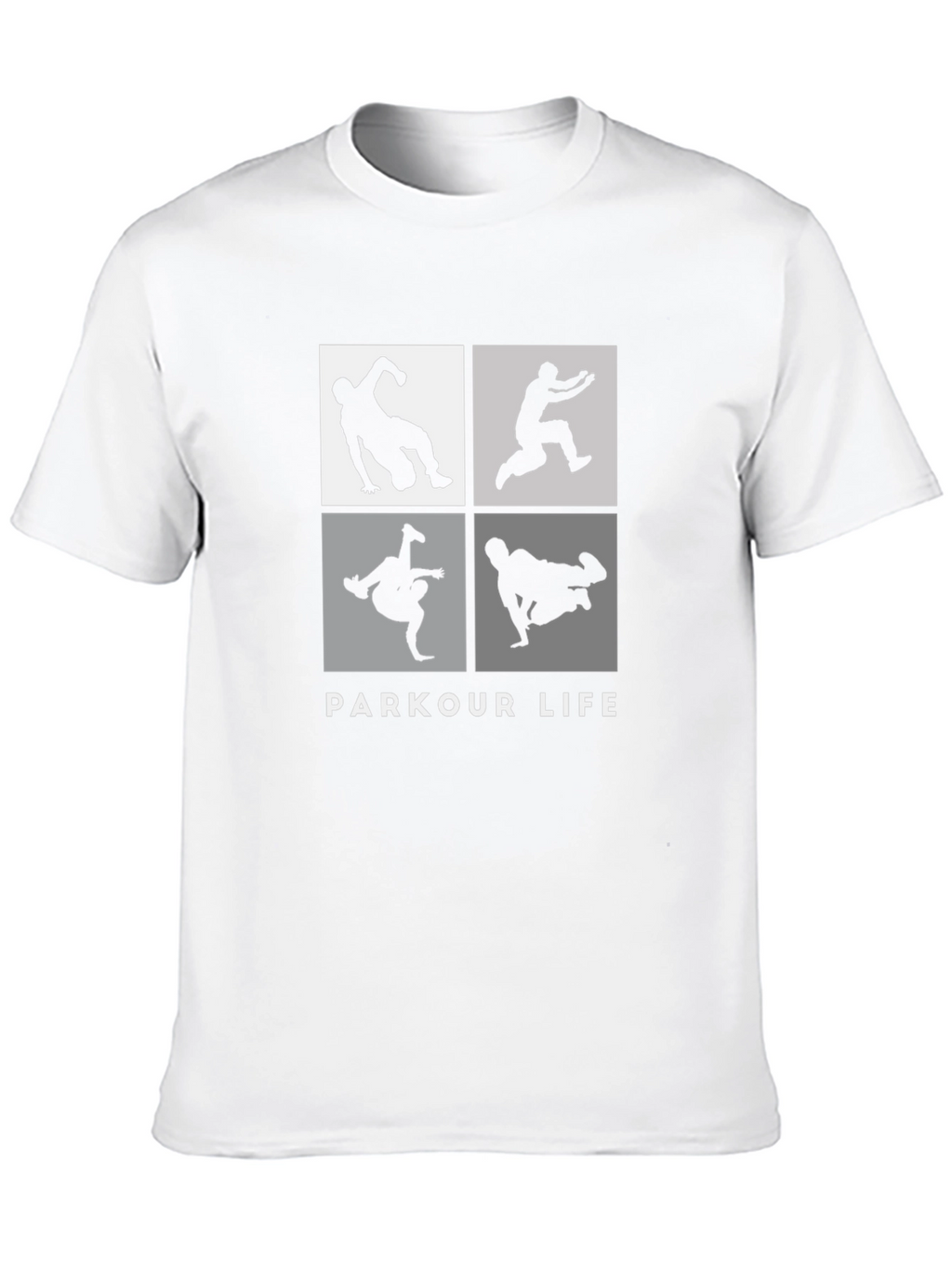 Parkour Life Black Graphic Tee