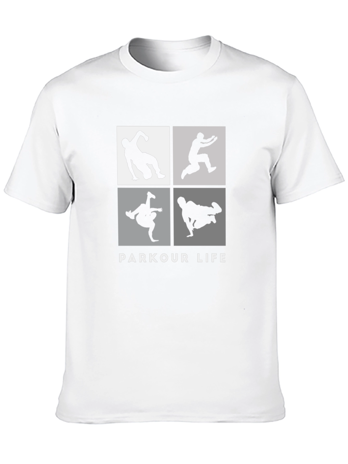 Parkour Life Black Graphic Tee