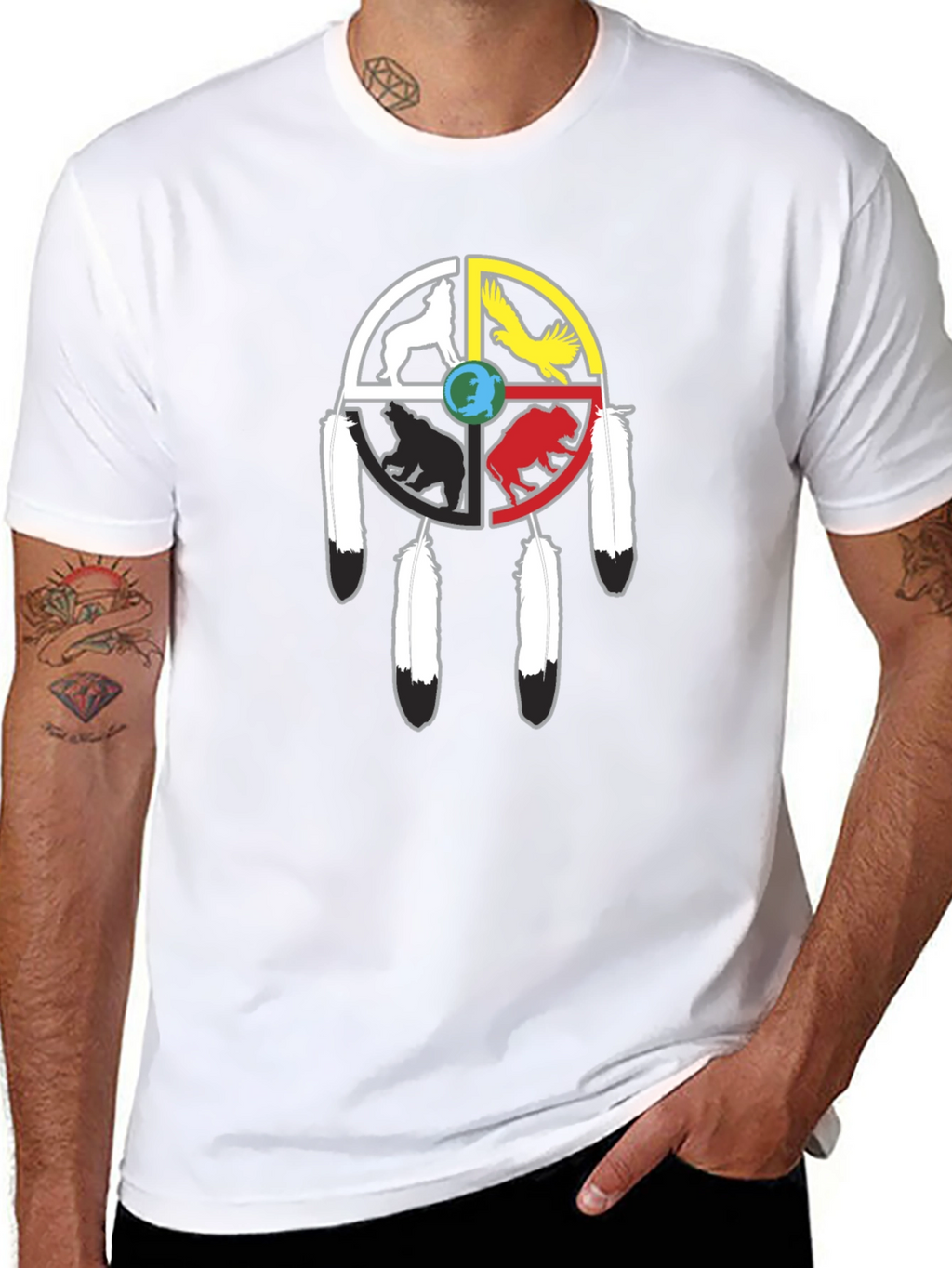 Medicine Wheel T-Shirt: Native American Symbolism