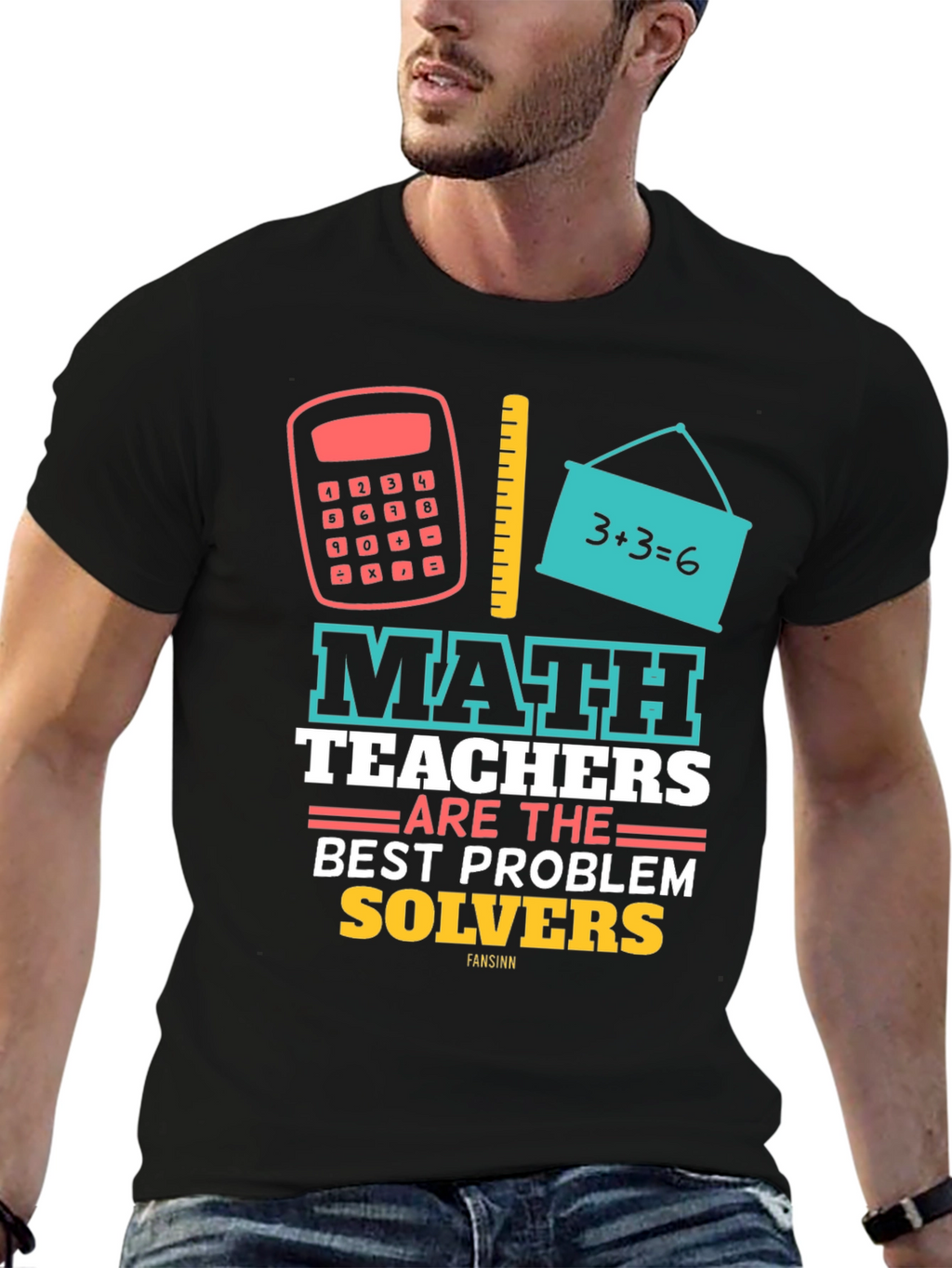 Math Teacher Problem Solver T-Shirt
