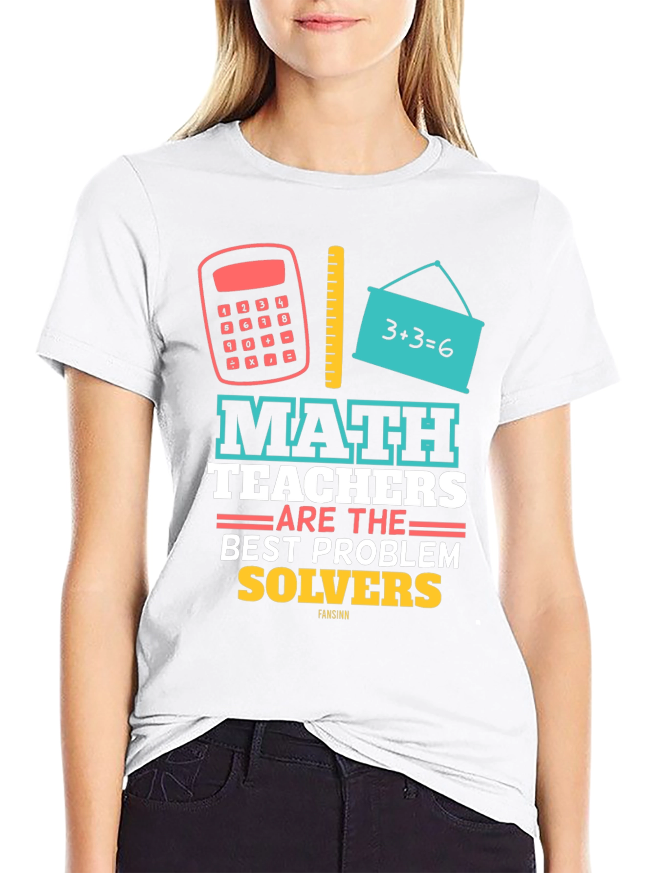 Math Teacher Problem Solver T-Shirt
