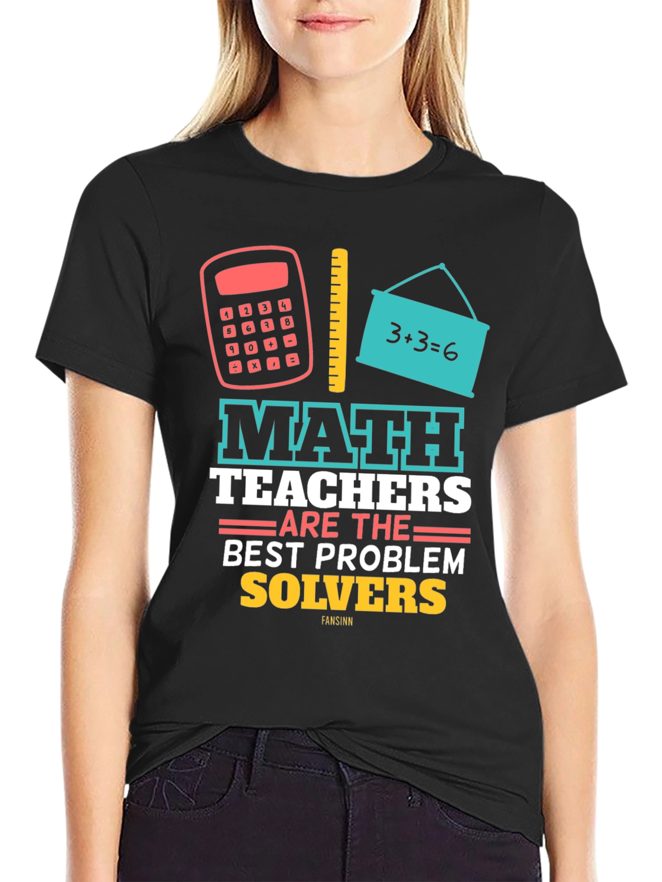 Math Teacher Problem Solver T-Shirt