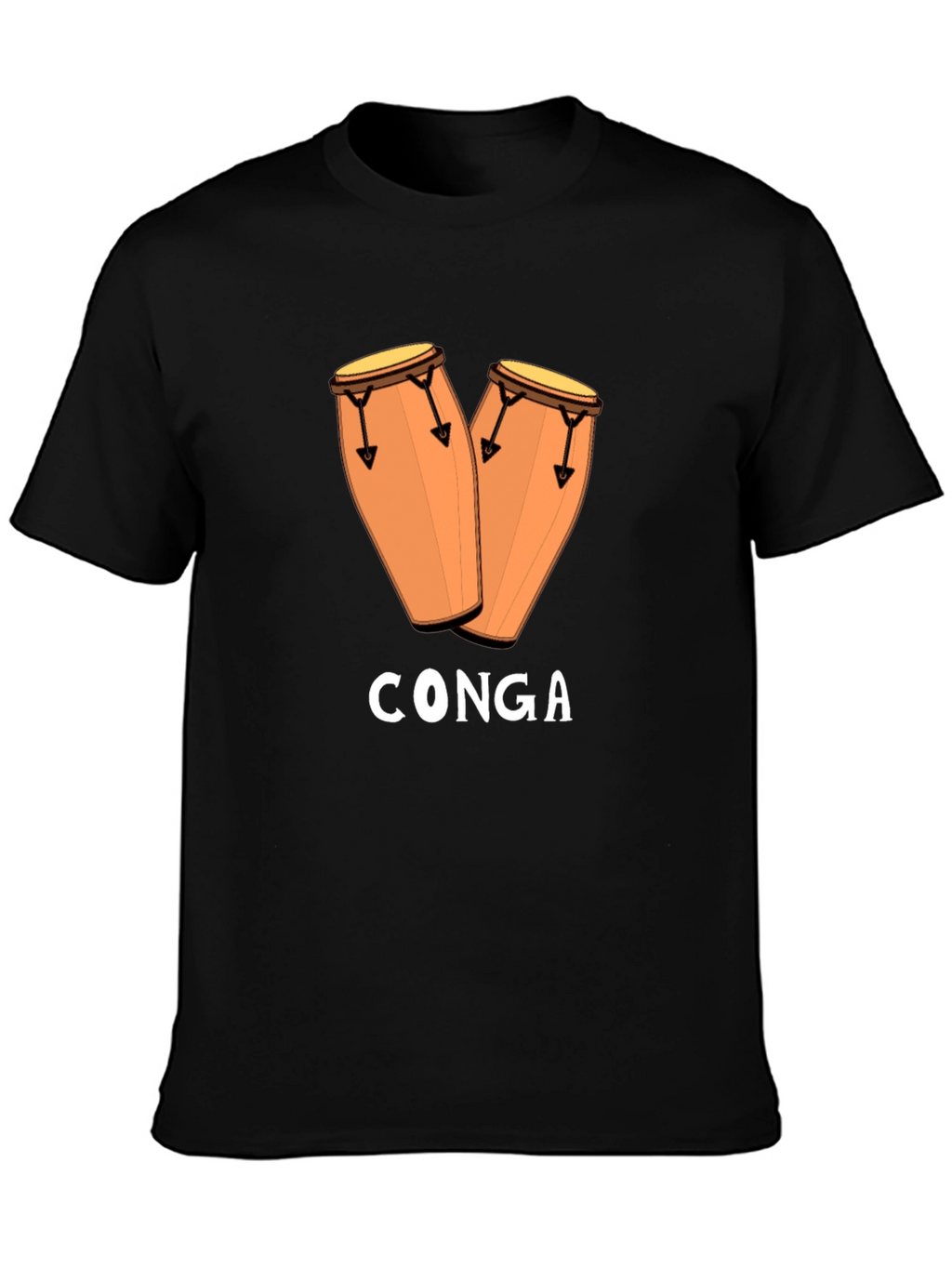 Conga Drum T-Shirt - Music Lover Tee