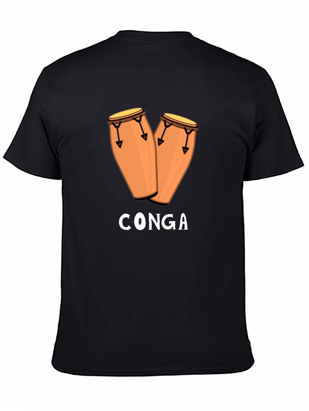 Conga Drum T-Shirt - Music Lover Tee