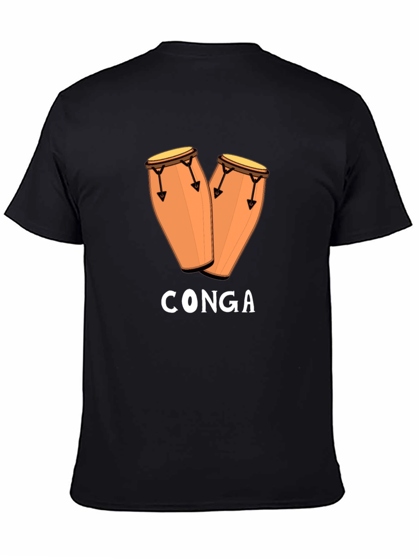 Conga Drum T-Shirt - Music Lover Tee