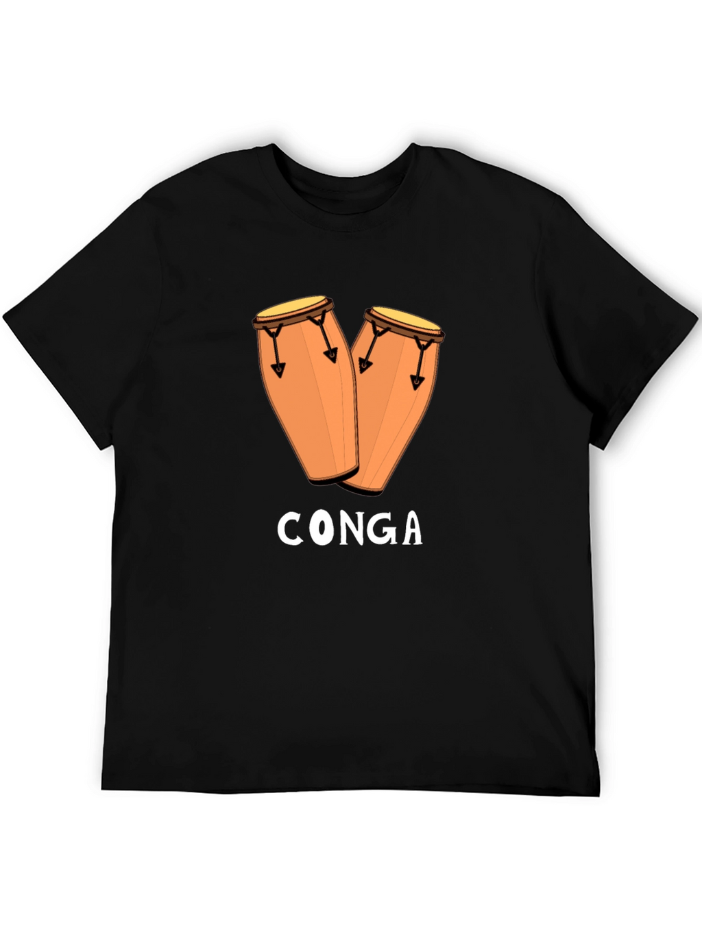 Conga Drum T-Shirt - Music Lover Tee