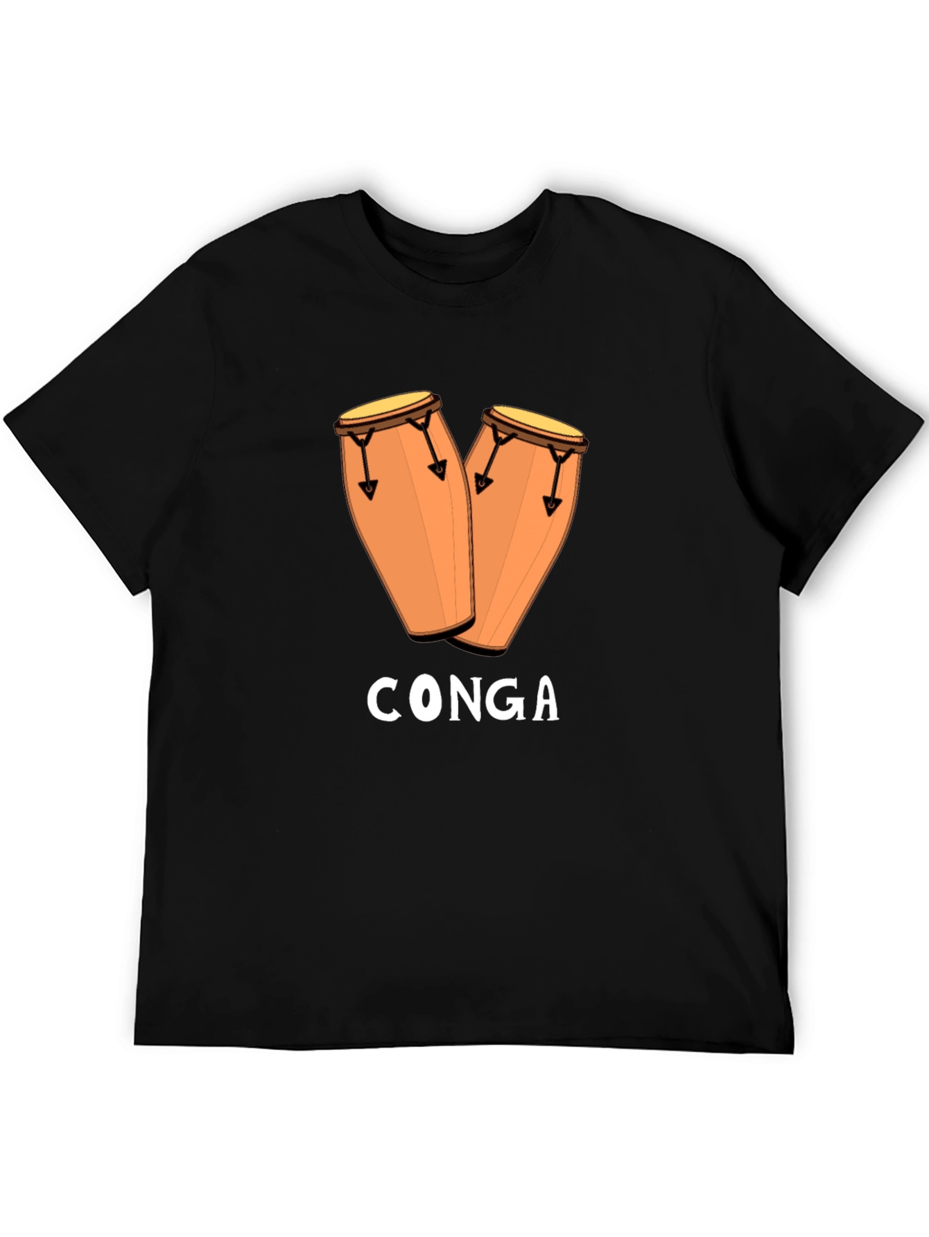 Conga Drum T-Shirt - Music Lover Tee