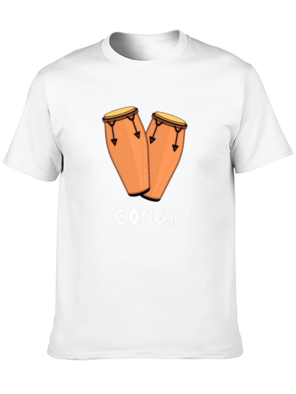 Conga Drum T-Shirt - Music Lover Tee