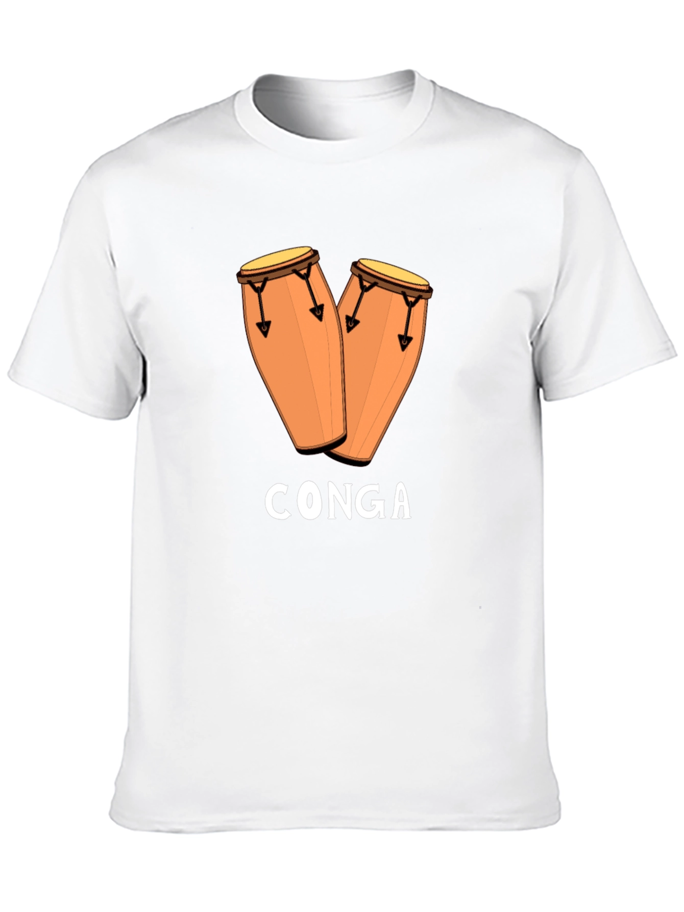 Conga Drum T-Shirt - Music Lover Tee