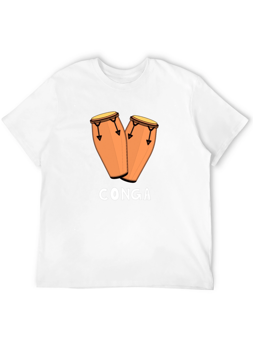 Conga Drum T-Shirt - Music Lover Tee