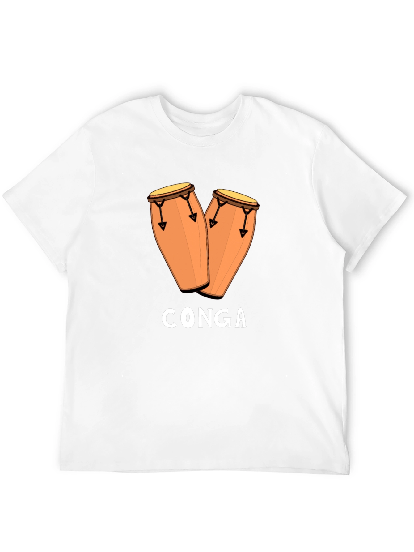 Conga Drum T-Shirt - Music Lover Tee
