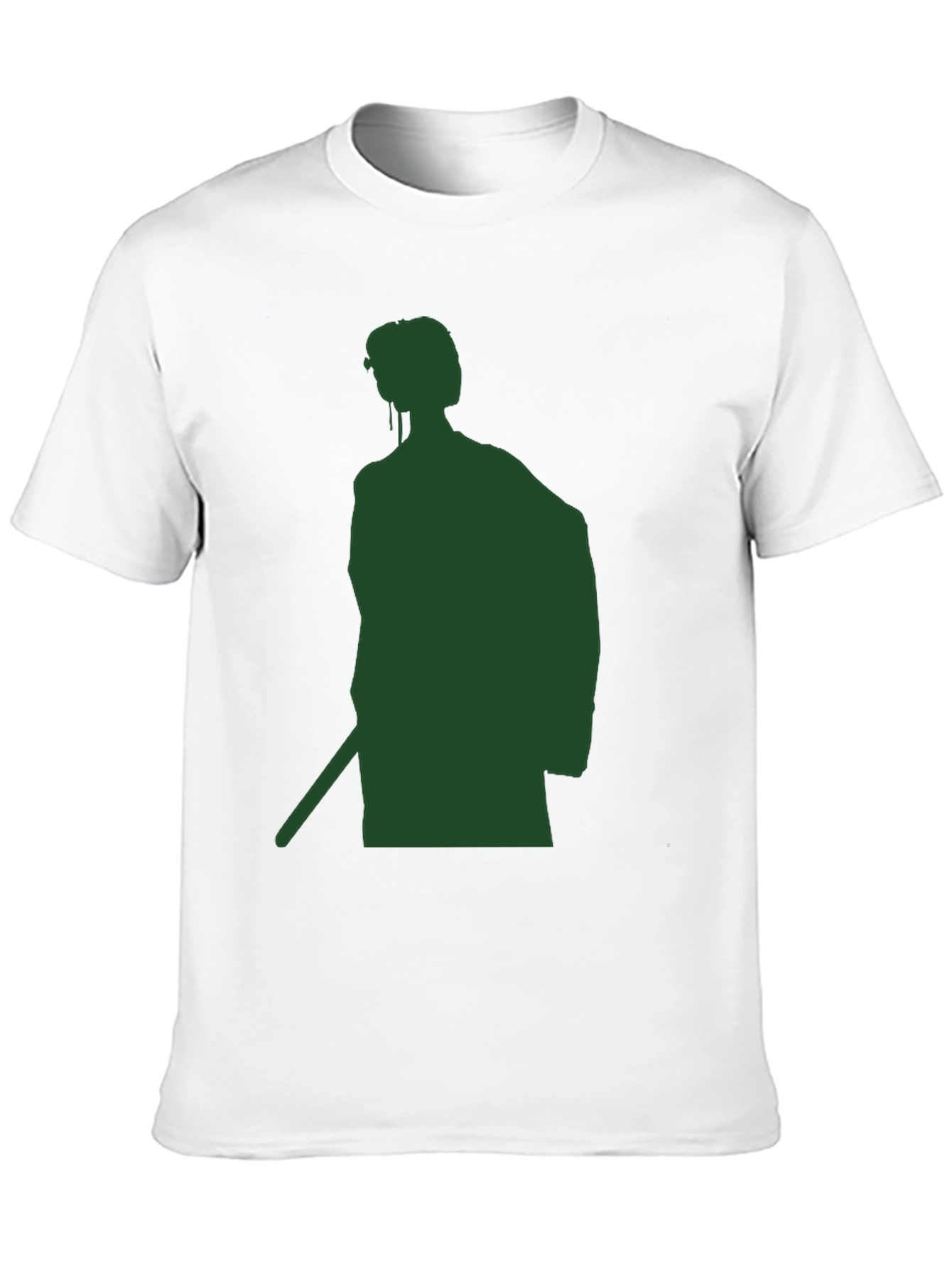 Samurai Silhouette T-Shirt - Modern Warrior Style