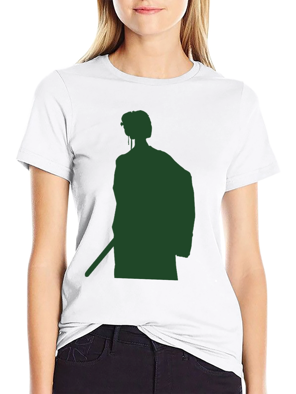 Samurai Silhouette T-Shirt - Modern Warrior Style
