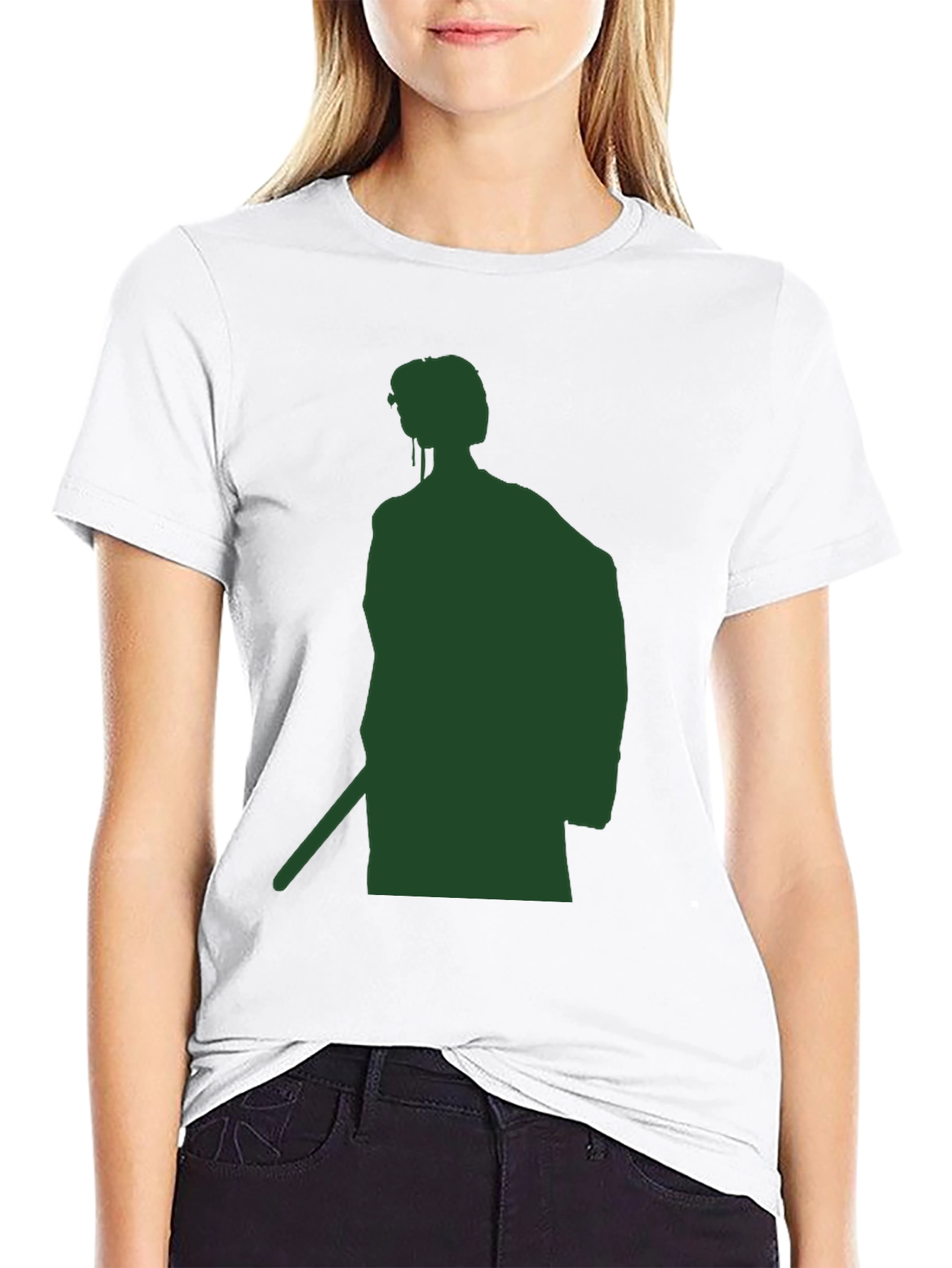 Samurai Silhouette T-Shirt - Modern Warrior Style