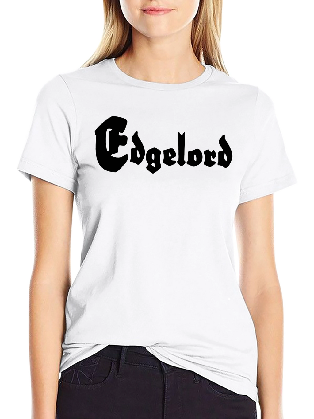 Edgelord Graphic Tee - Dark Humor Style