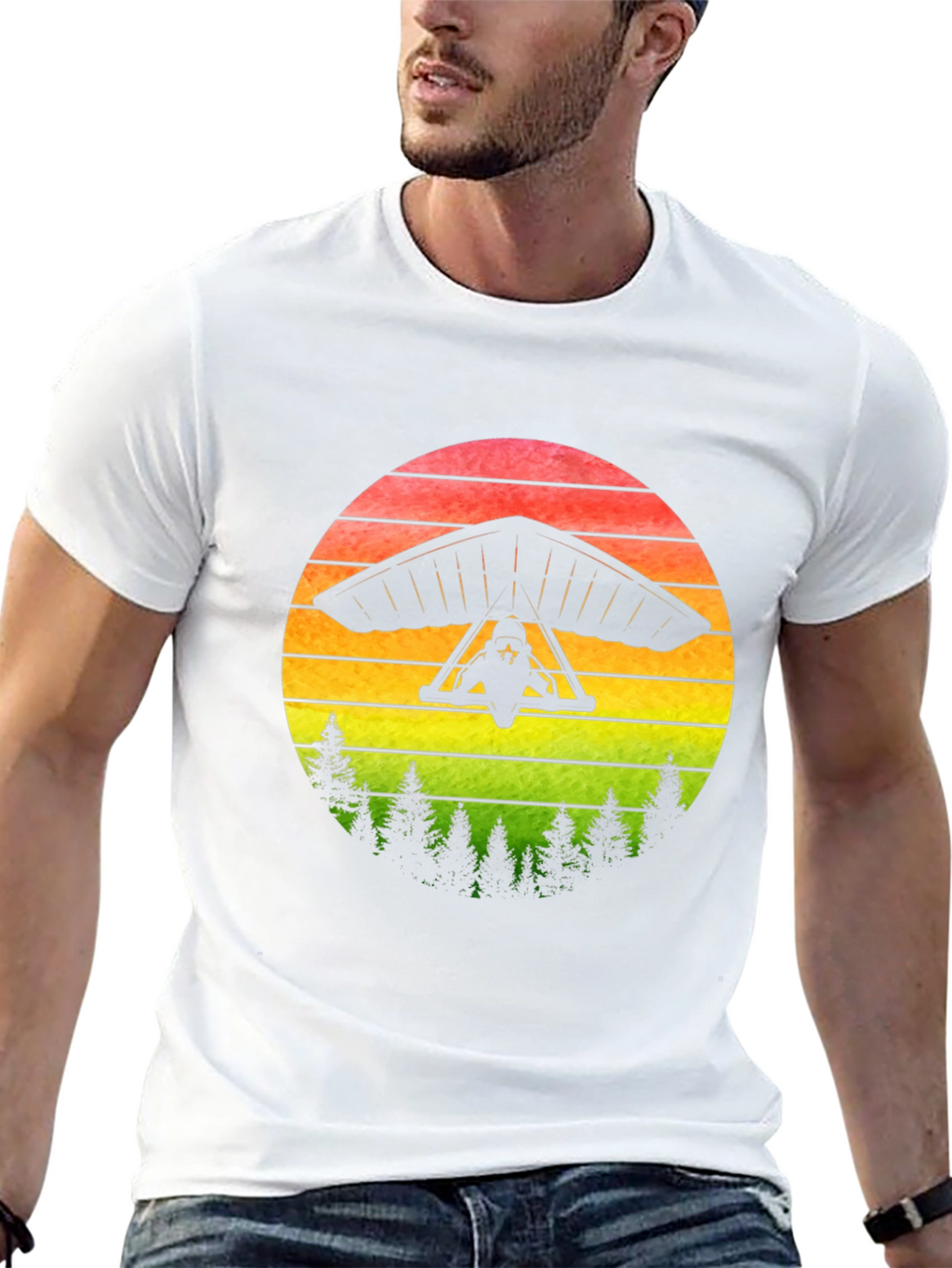 Hang Gliding Sunset T-Shirt