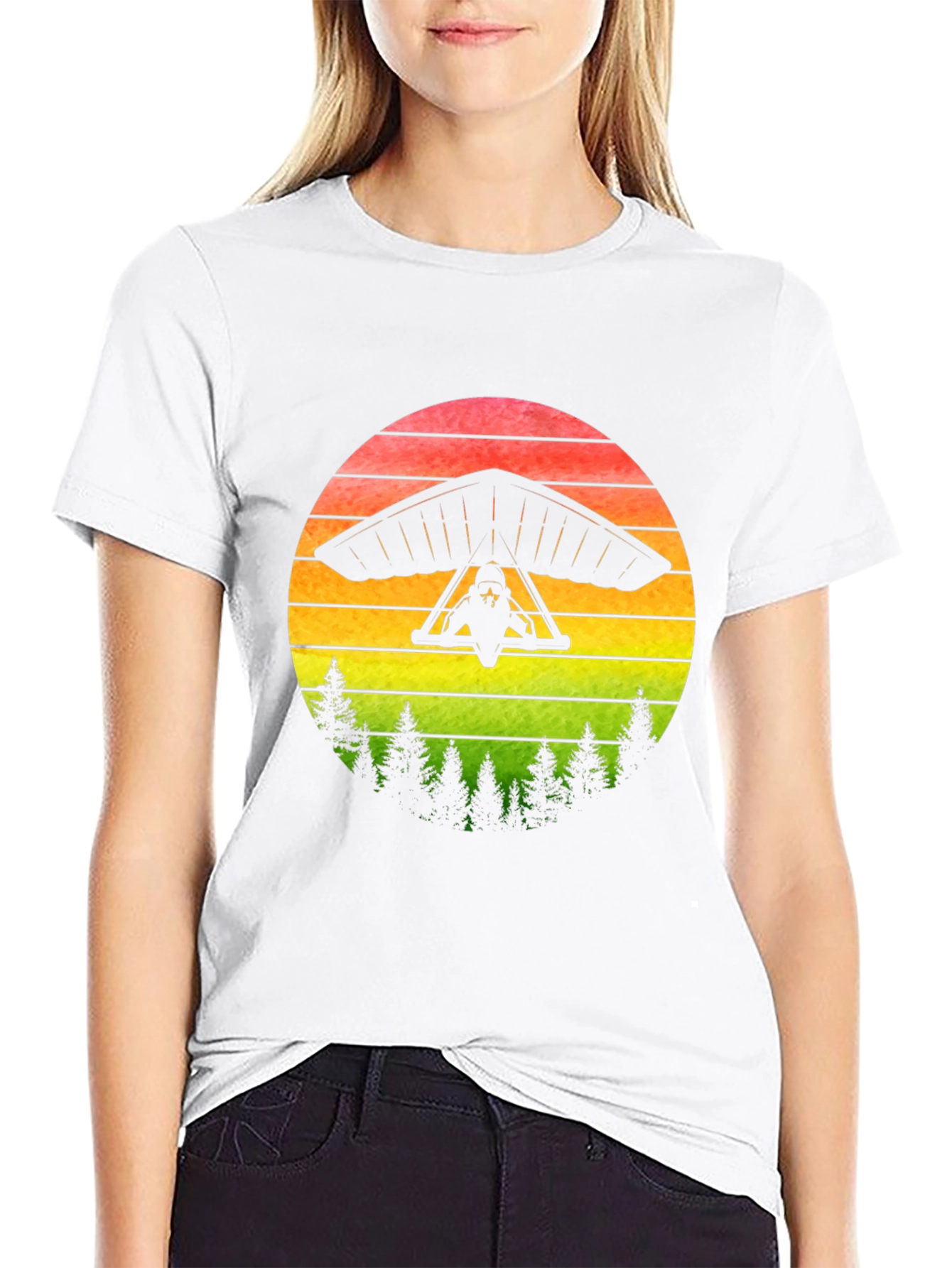 Hang Gliding Sunset T-Shirt