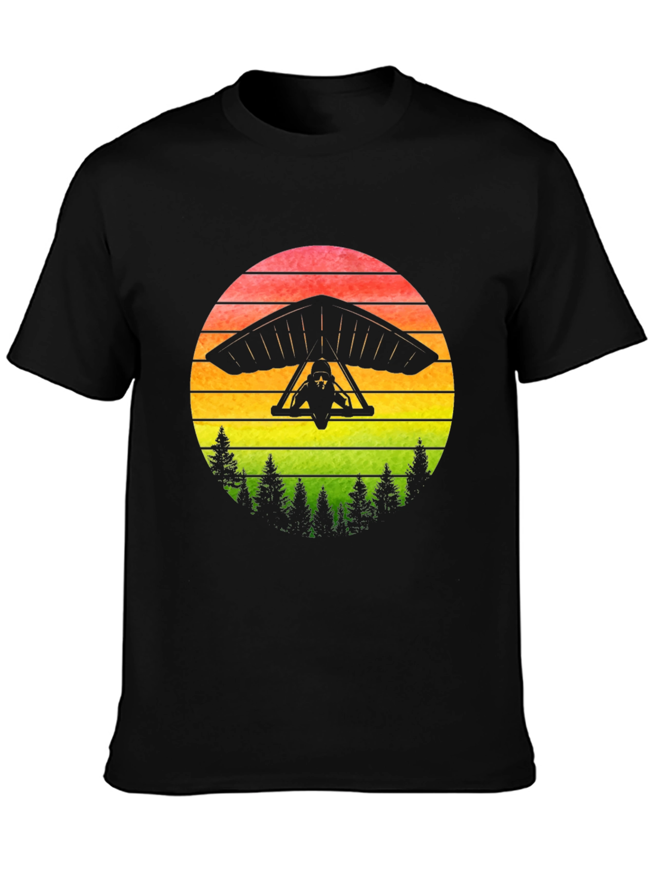 Hang Gliding Sunset T-Shirt