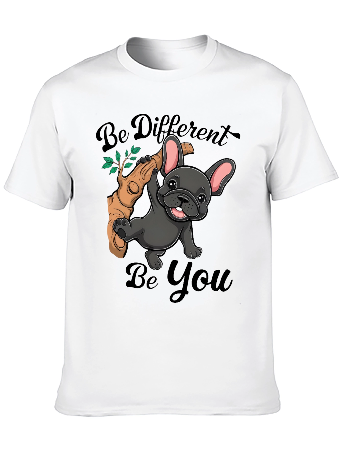 Be Different Be You Bulldog T-Shirt