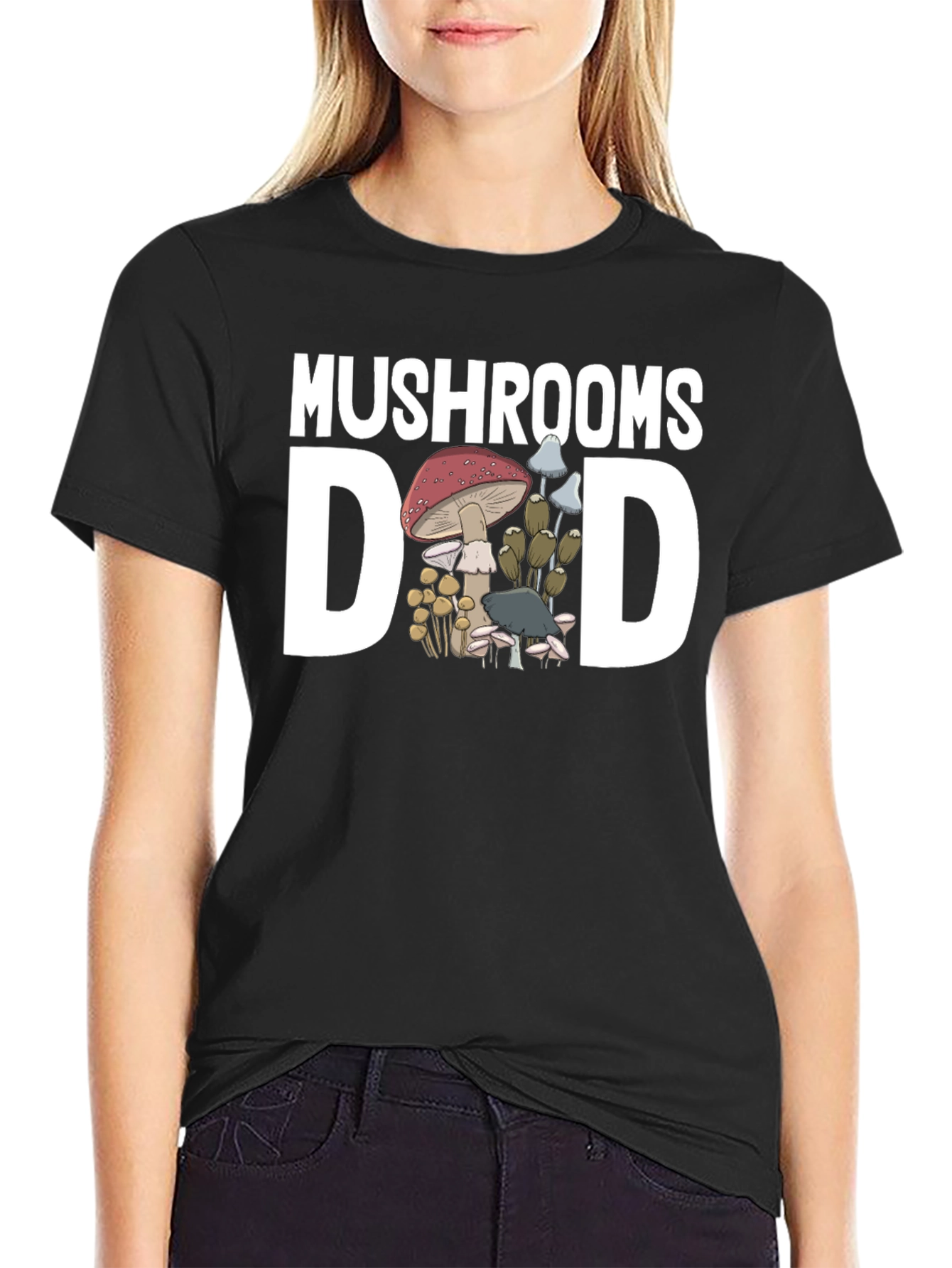 Mushrooms Dad T-Shirt - Fungi Lover Tee