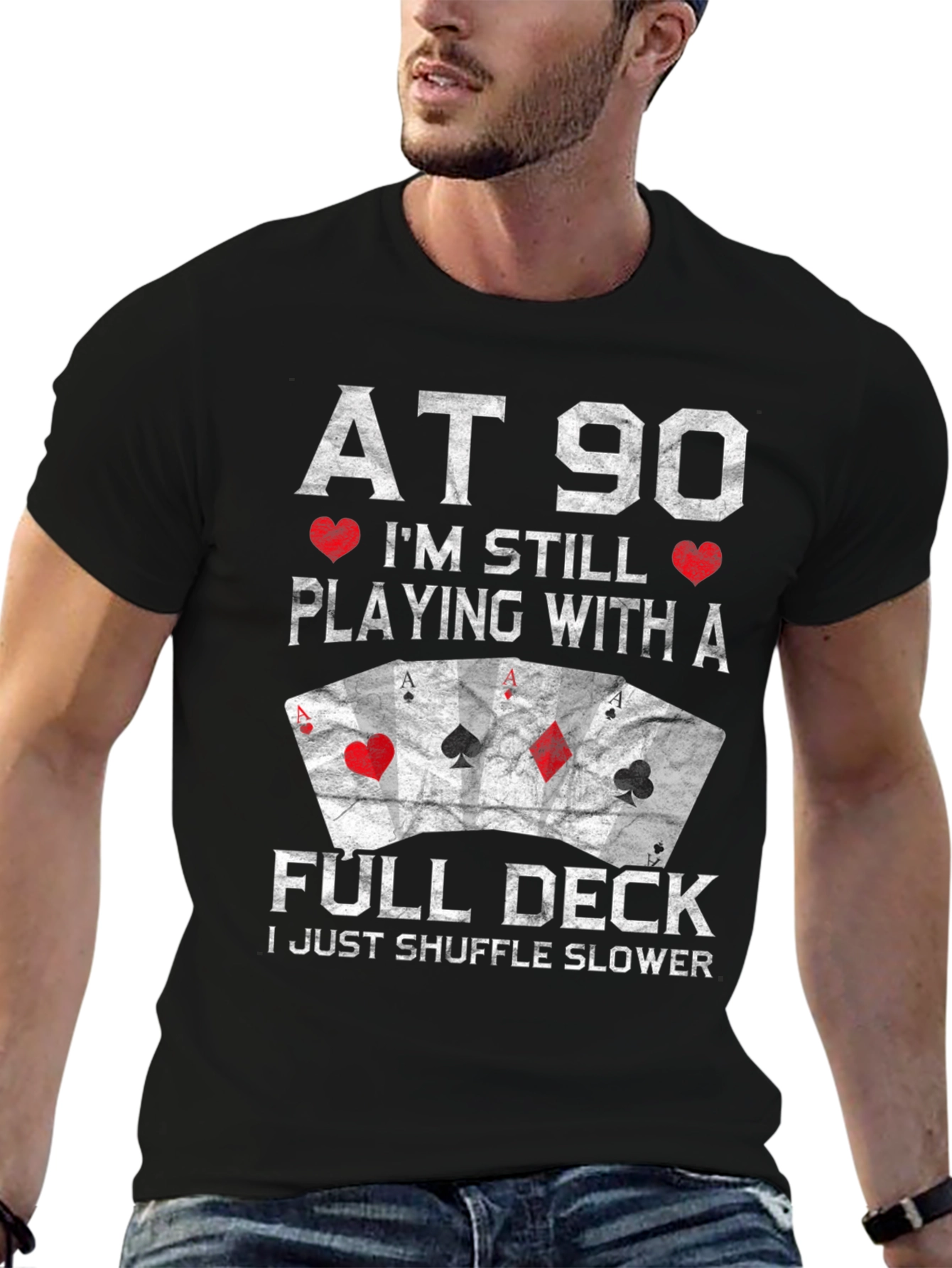 90 Years Full Deck T-Shirt