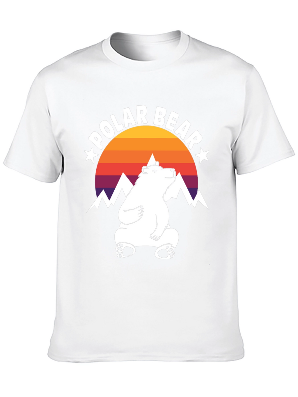 Cool Polar Bear Graphic Tee