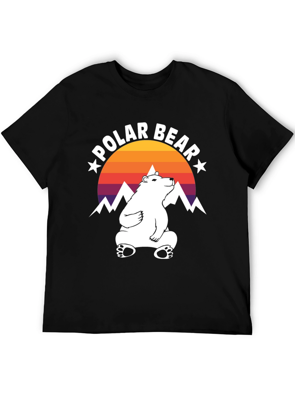 Cool Polar Bear Graphic Tee
