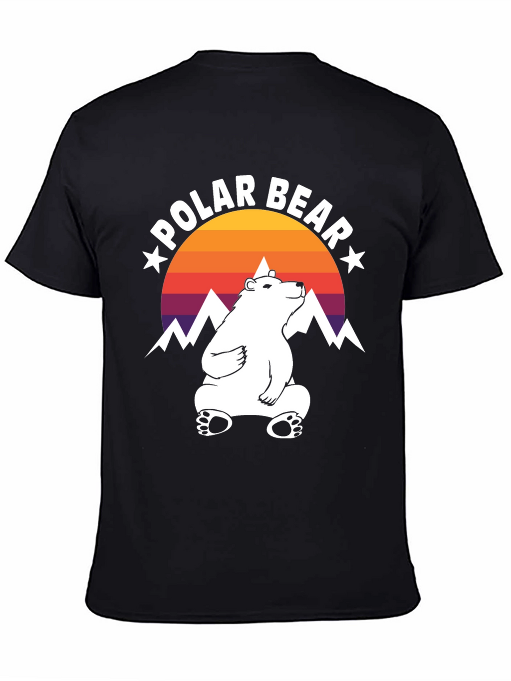 Cool Polar Bear Graphic Tee