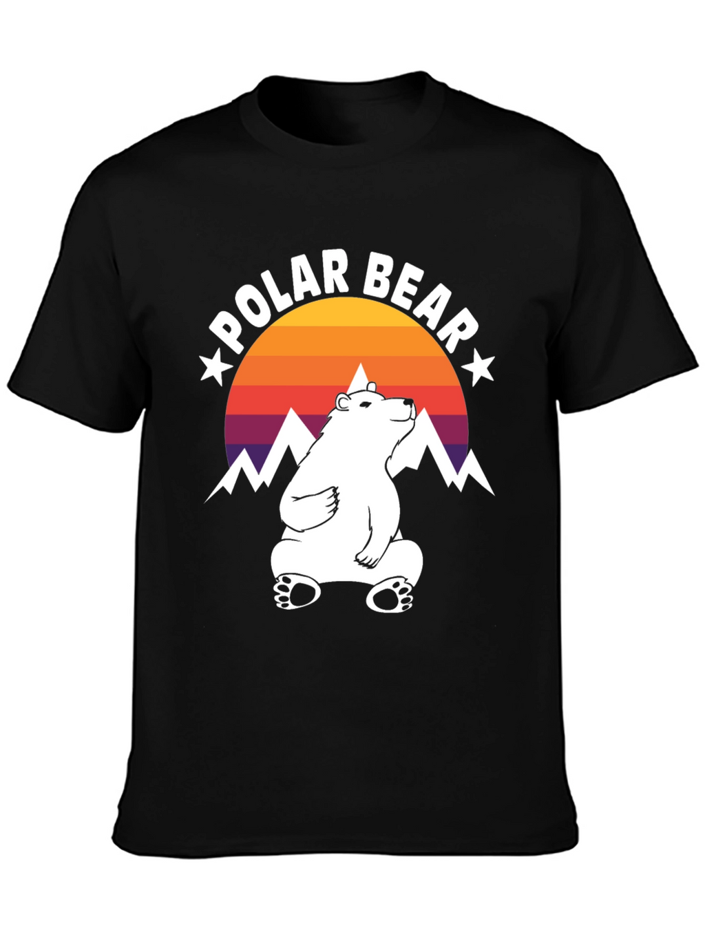 Cool Polar Bear Graphic Tee