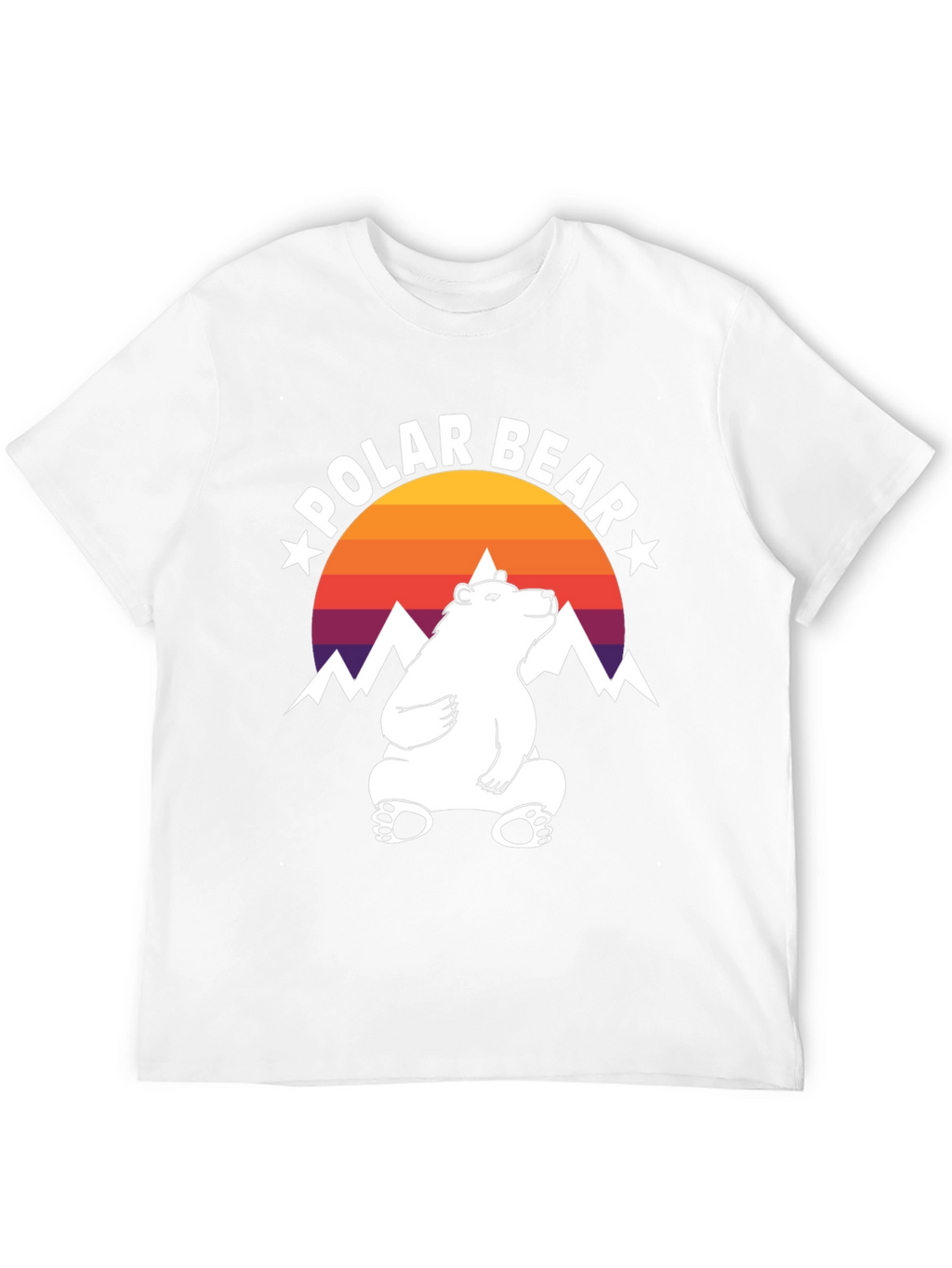Cool Polar Bear Graphic Tee