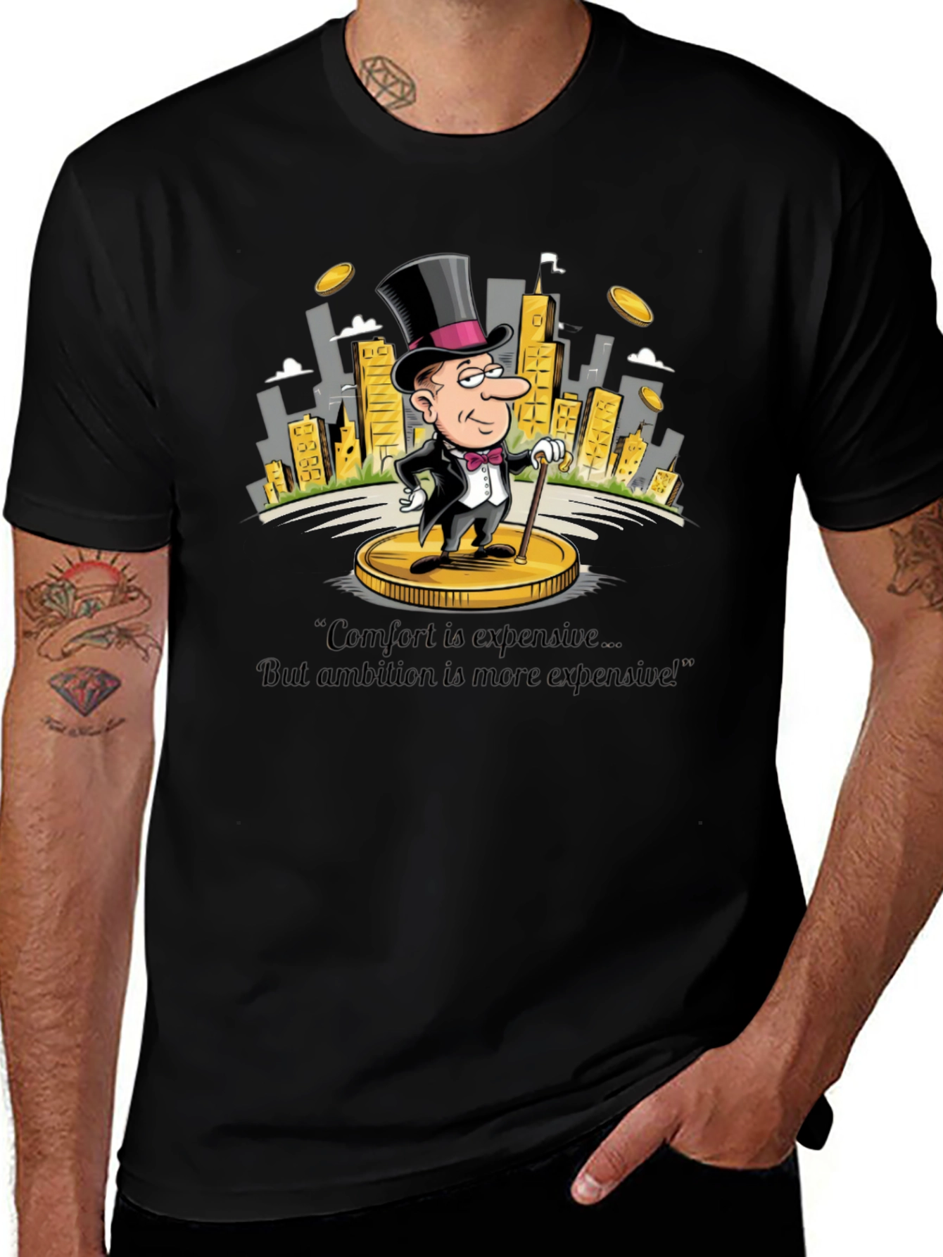 Comfort is Expensive Graphic T-Shirt