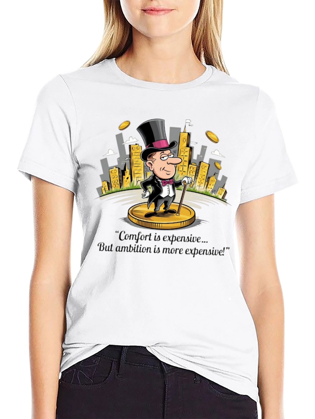 Comfort is Expensive Graphic T-Shirt