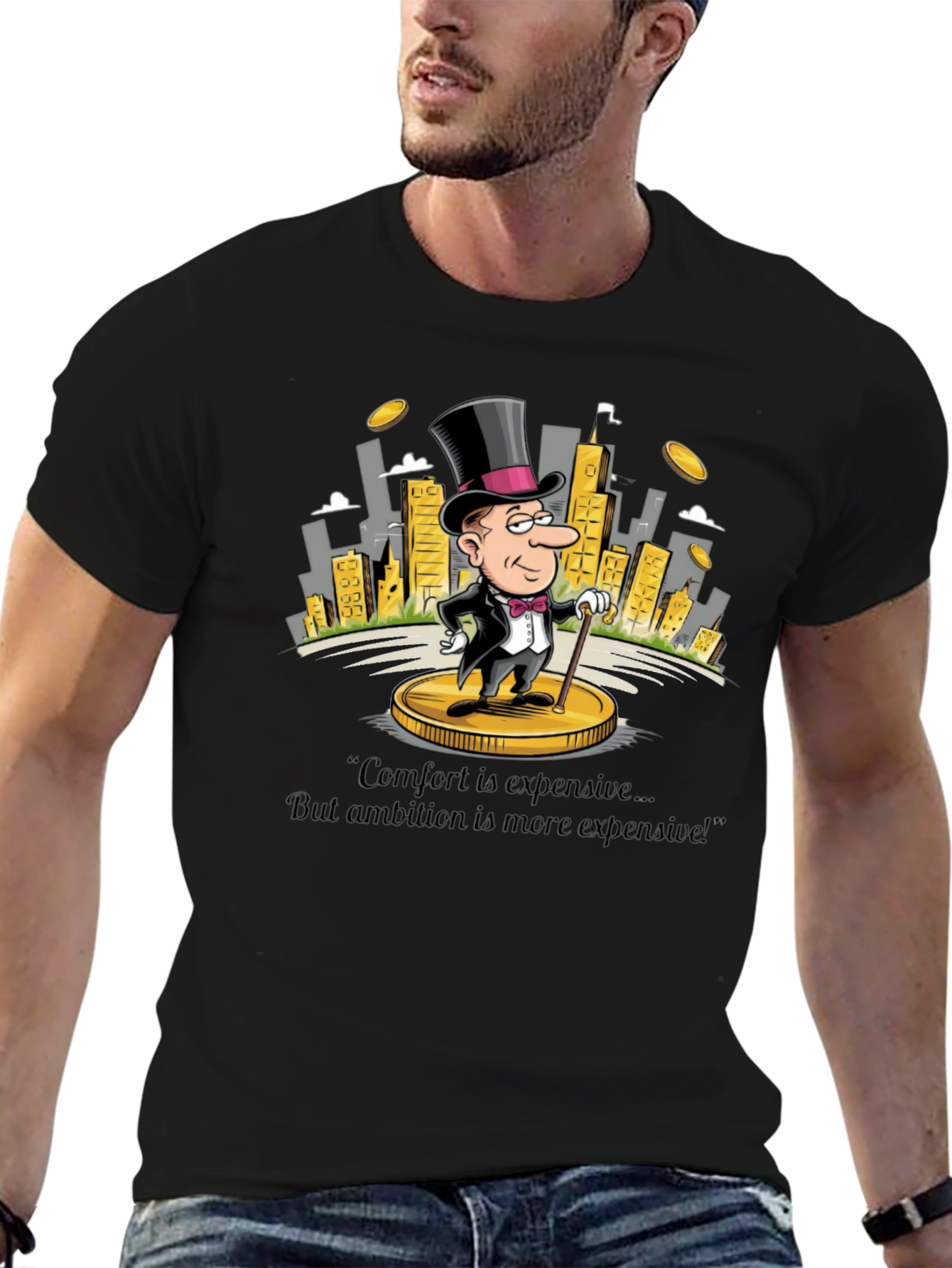 Comfort is Expensive Graphic T-Shirt