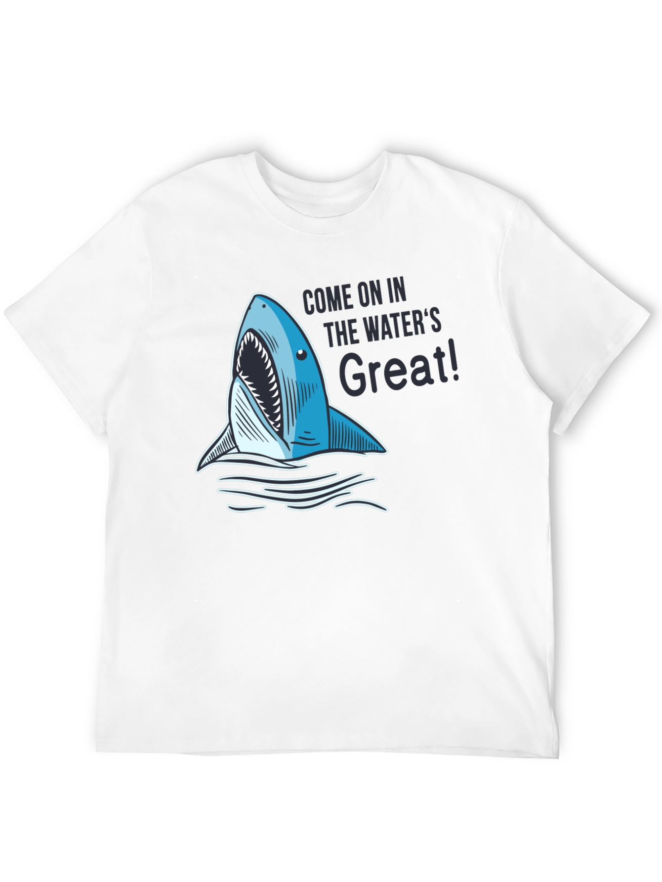 Shark Attack T-Shirt - The Waters Great!