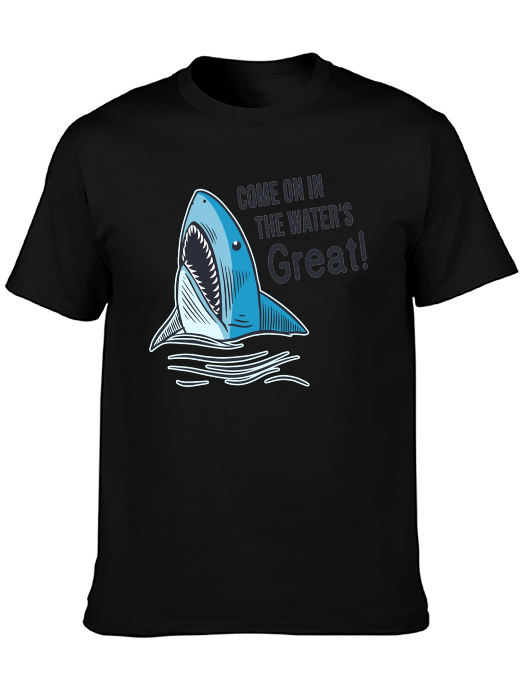 Shark Attack T-Shirt - The Waters Great!