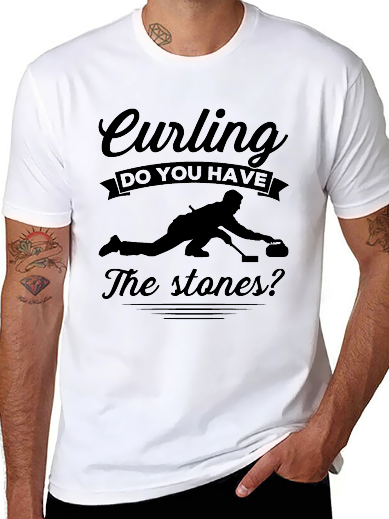 Curling Do You Have The Stones? T-Shirt
