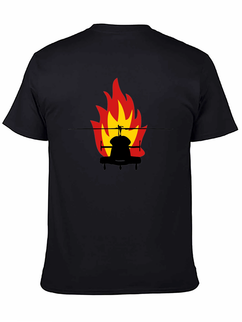 Fiery Silhouette Tee