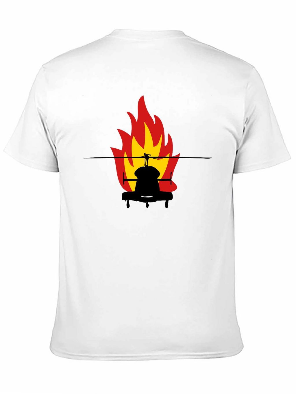Fiery Silhouette Tee