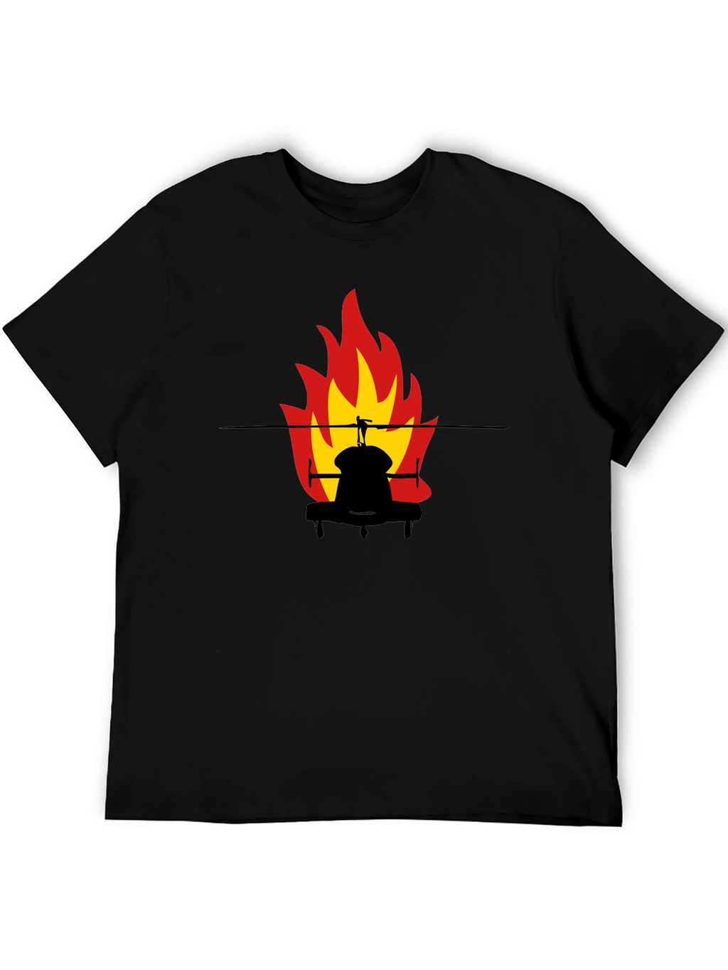 Fiery Silhouette Tee