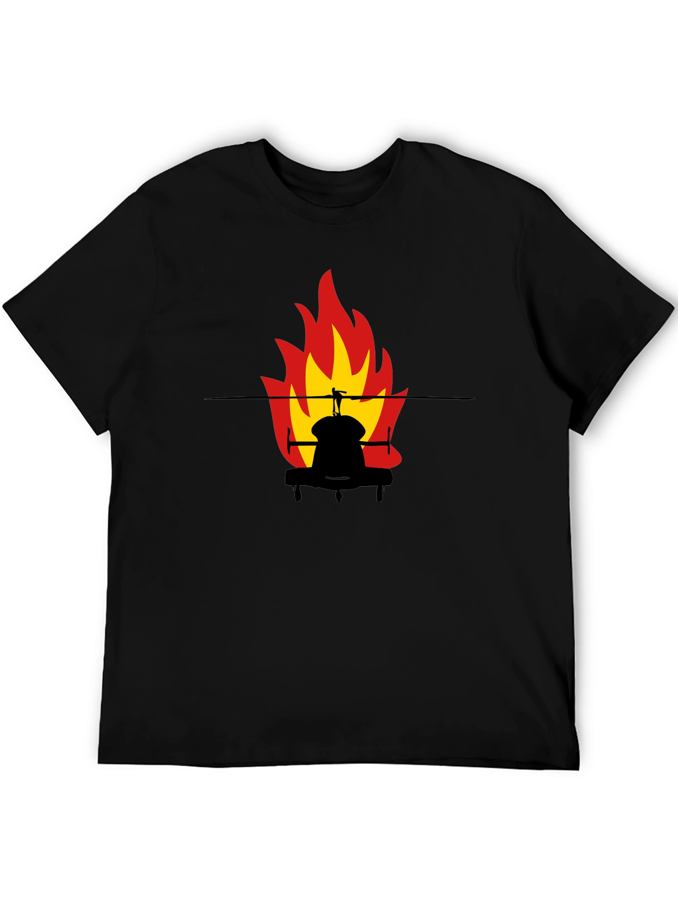 Fiery Silhouette Tee
