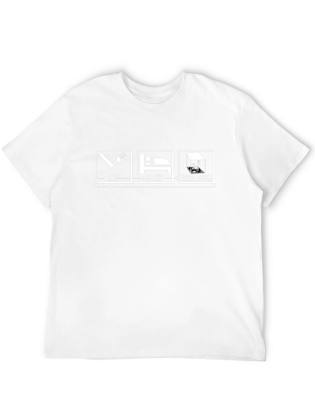 Eat Sleep Terrarium Funny Hobby T-Shirt